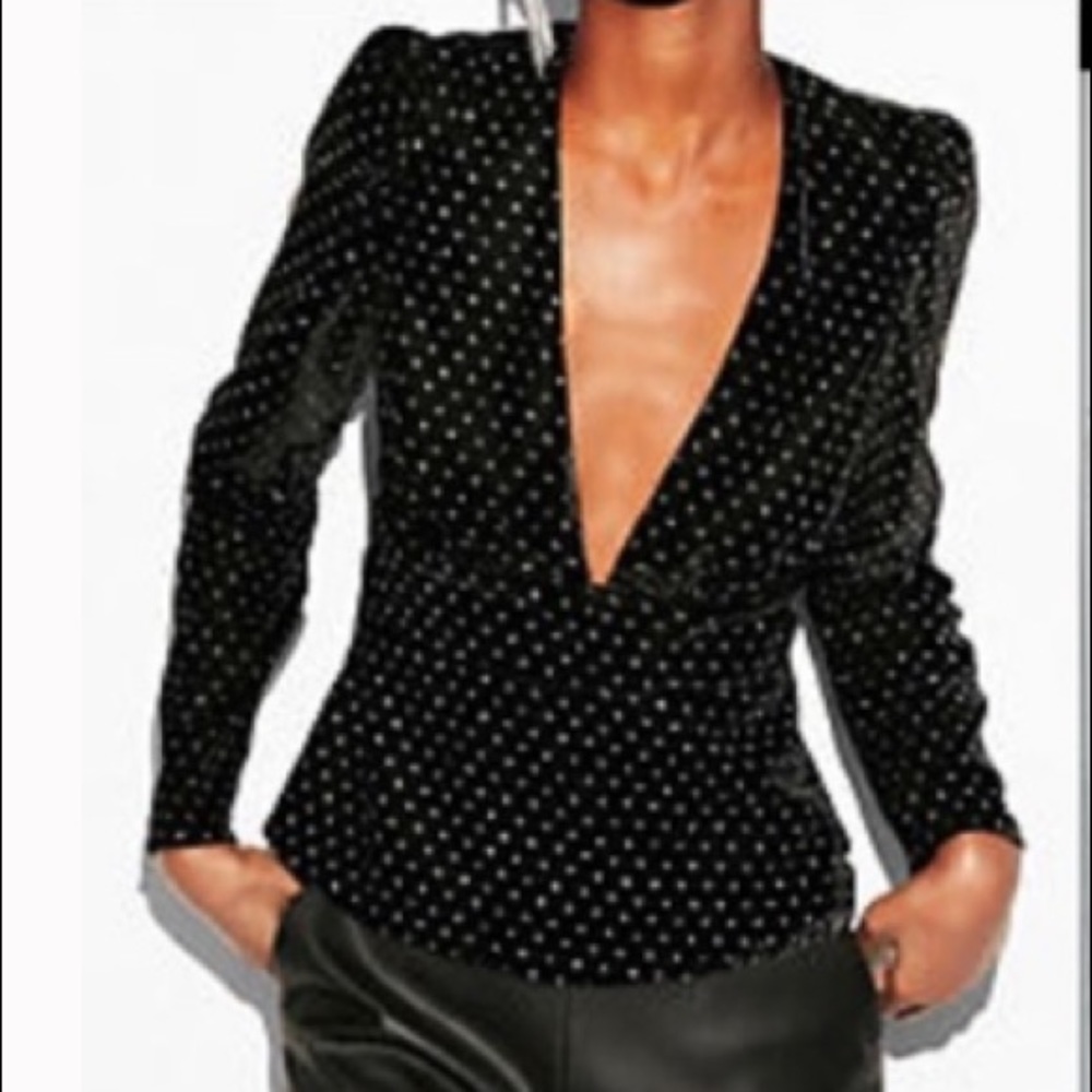 Black Velvet Top